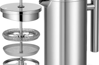 Notre test de la Cafetière à Piston Red Ember Isotherme Inox 1L