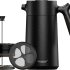 Notre test de la Cafetière à Piston Red Ember Isotherme Inox 1L