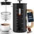 Notre test de la Cafetière à Piston Red Ember Isotherme Inox 1L